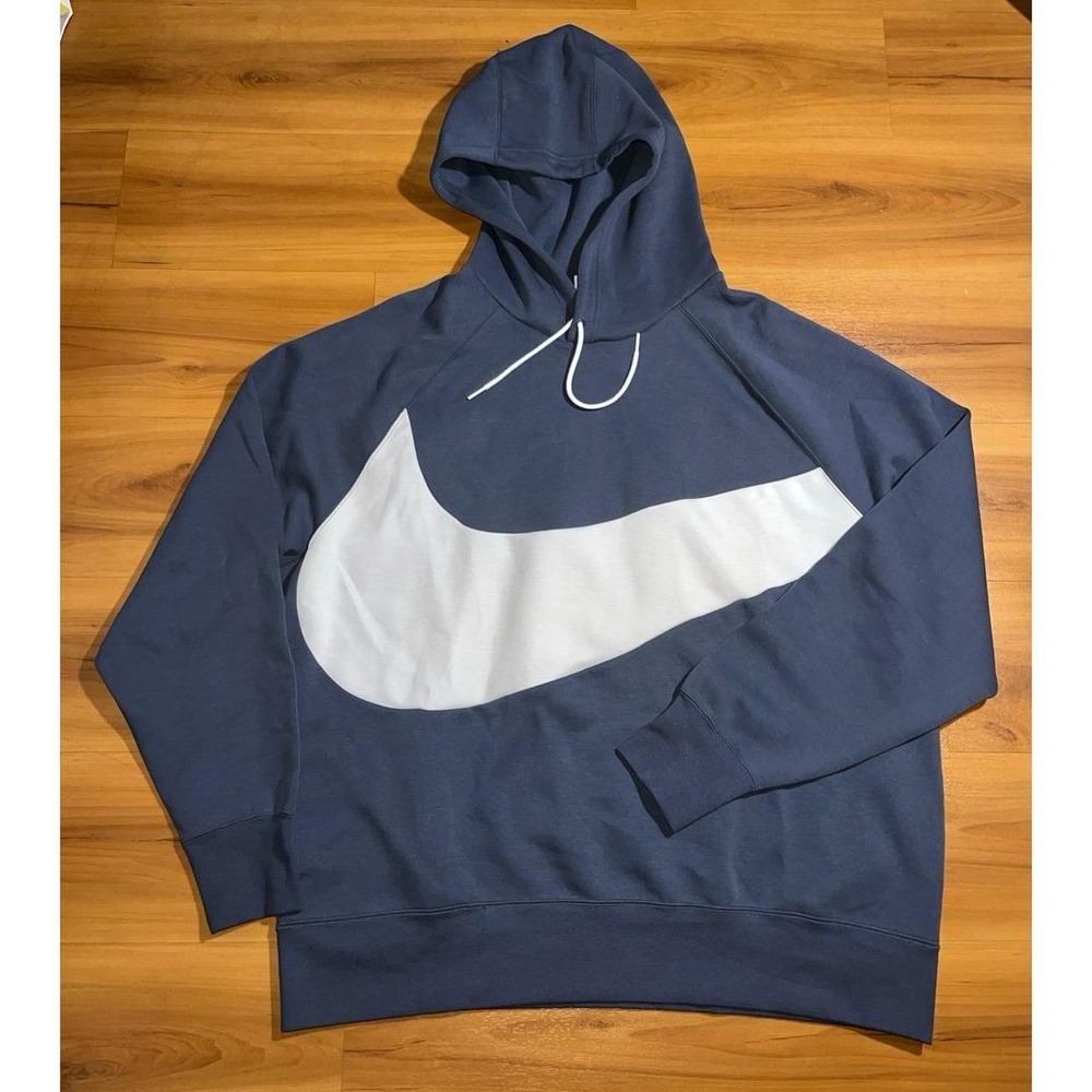 Nike Sportswear Swoosh Tech Fleece Thick Durable Drawstring Sweatshi Hoodie